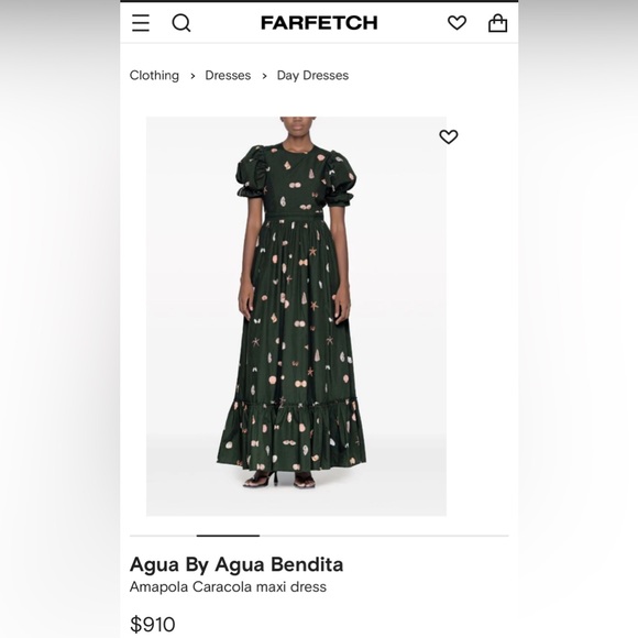 Agua by Agua Bendita: Amapola Cara cola maxi dress. - Picture 4 of 10